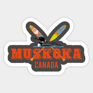 Muskoka Canada Sticker